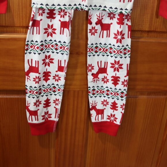 Hannah Anderson Unisex Gender Neutral Christmas Holiday 2pc Pajama Set 140/10 - Picture 4 of 12